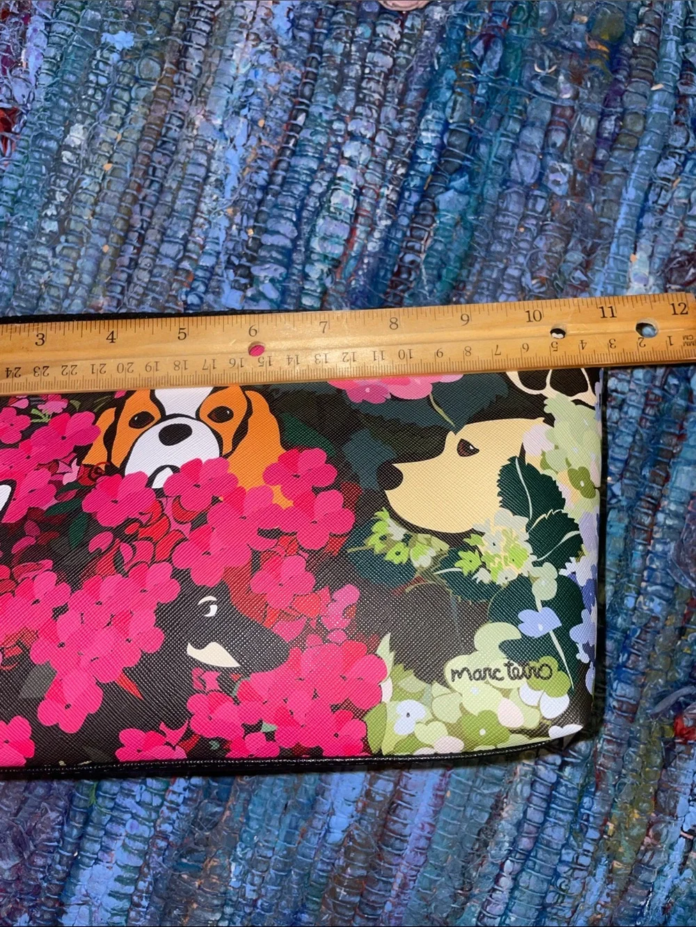 Marc Tetro Doggie Design Cosmetic Bag